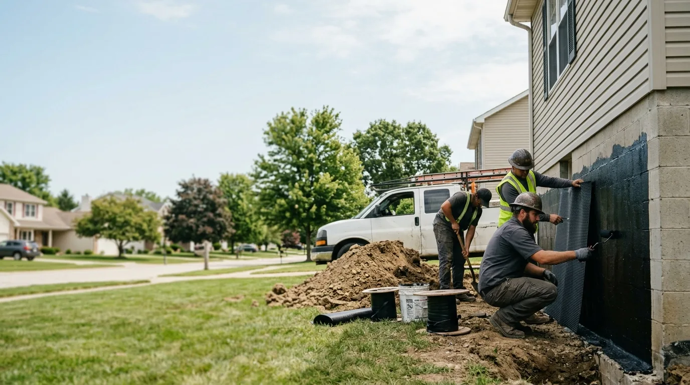 Basement Waterproofing in Swedesburg, IA near me